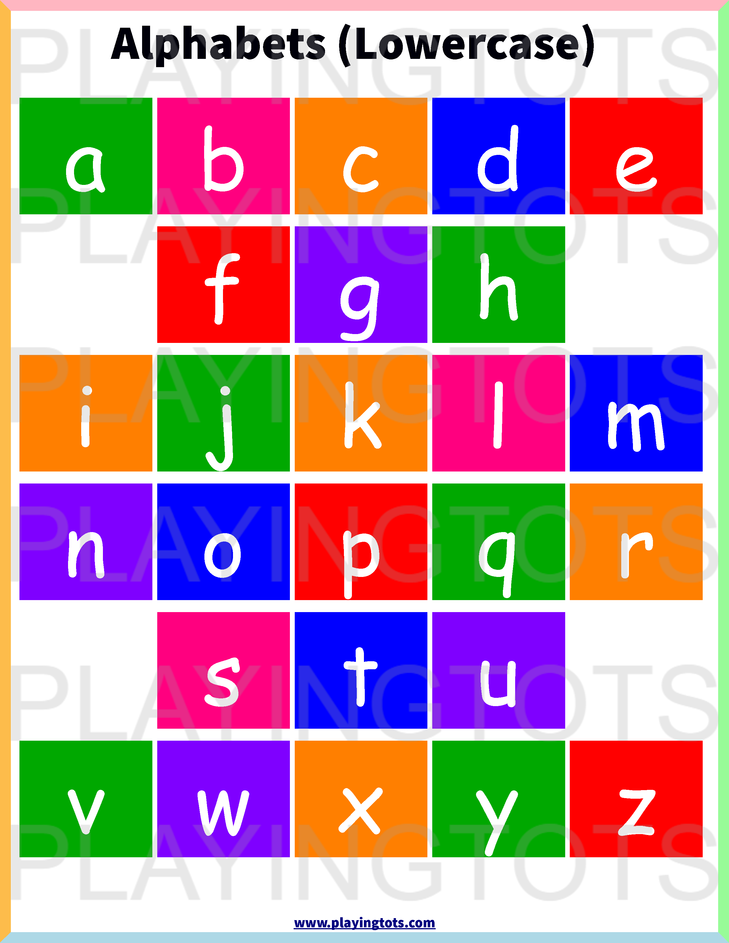 Alphabet chart for kids printable kids of all ages will love these